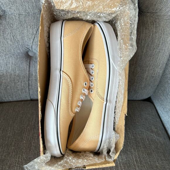 NEW Vans Womens Authentic Color Theory Honey Peach Low Top Lace Sneaker Shoes 10 - Picture 10 of 11